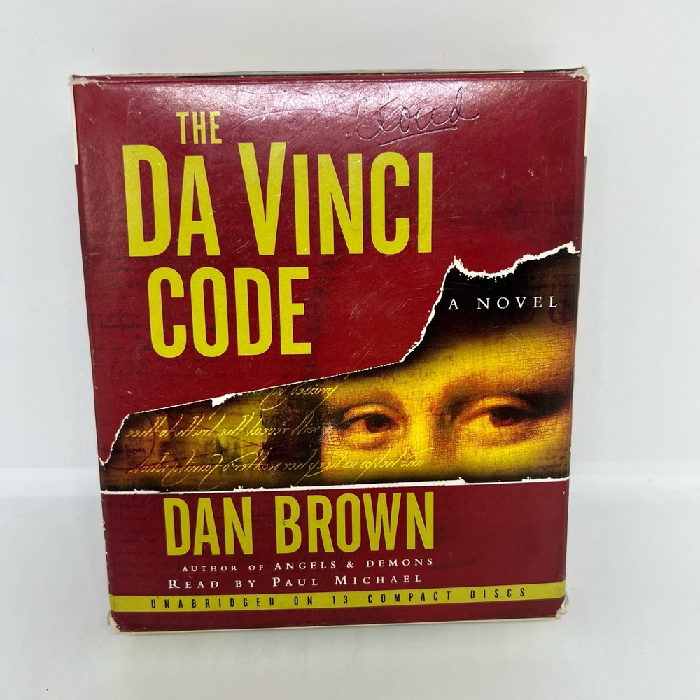 The Da Vinci Code audiobook on CD by Dan Brown